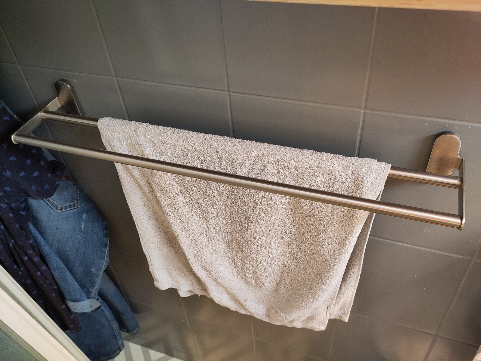 brogrund Ikea handdoekrek haakjes, Ophalen of Verzenden, Wandkapstok, Minder dan 100 cm