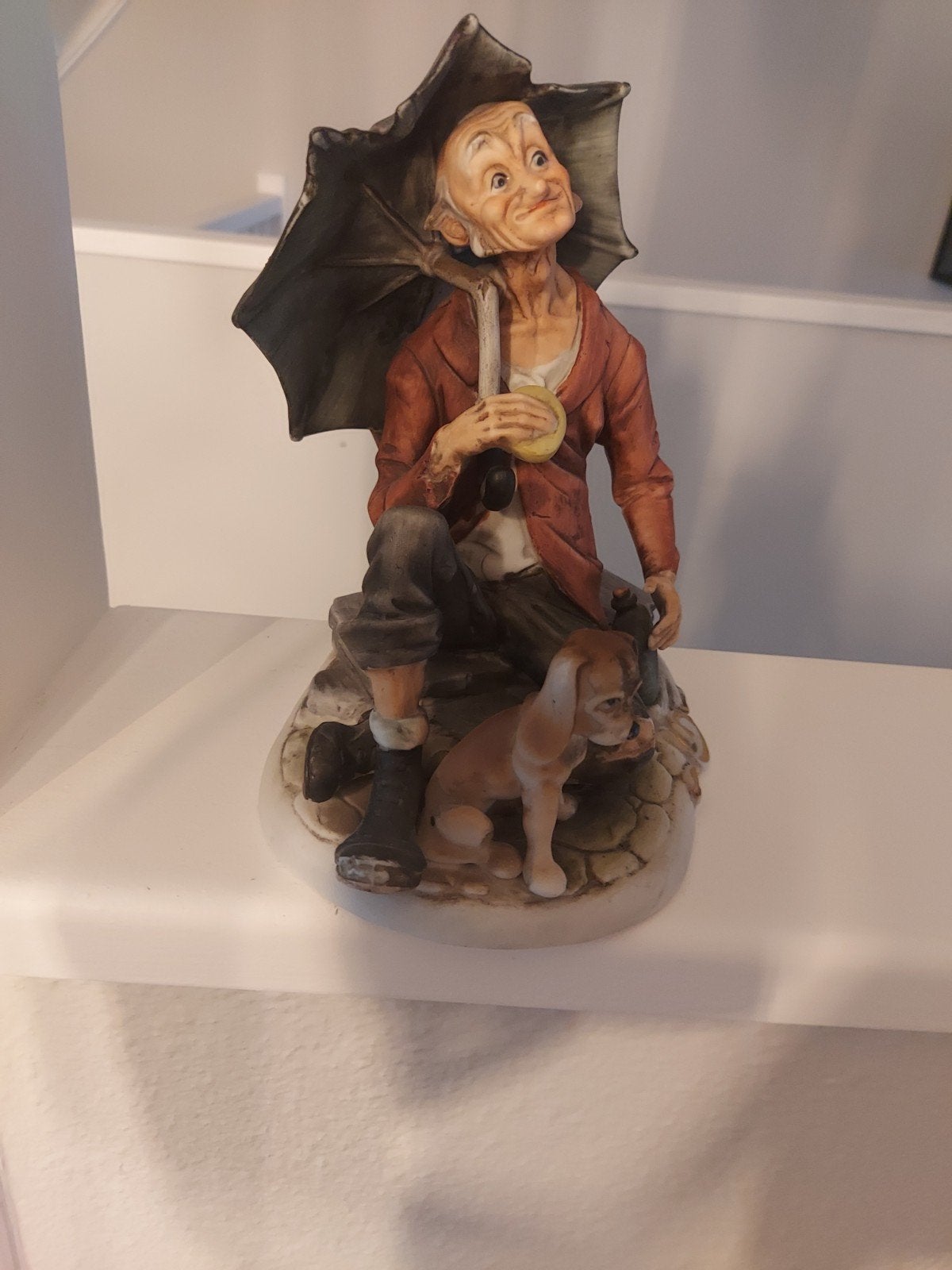 Porseleinen beeldje vintage, Ophalen