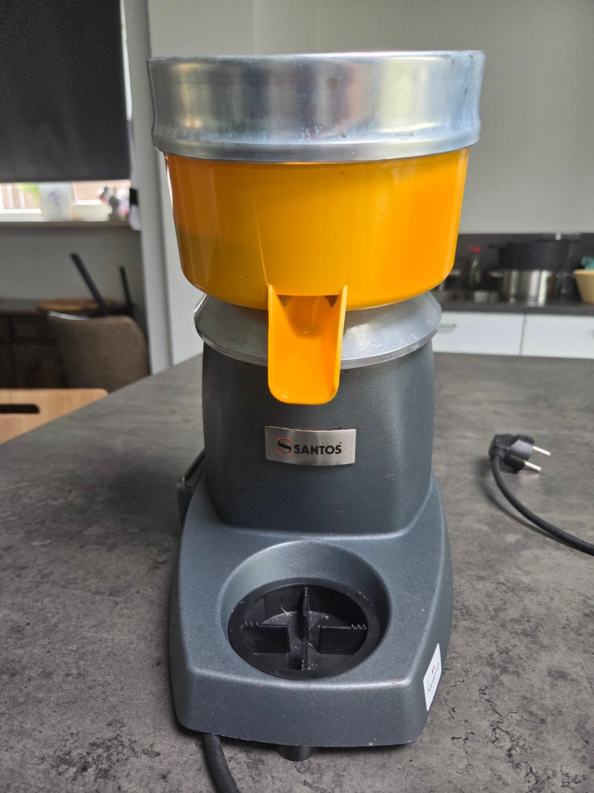 Santos Professionele Citruspers - Zo goed als nieuw, Witgoed en Apparatuur, Ophalen of Verzenden, Zo goed als nieuw, Elektrisch