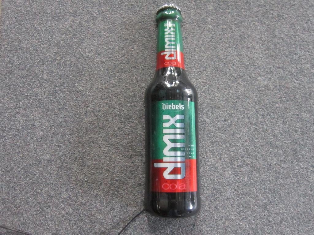 DIEBELS BIER LICHTRECLAME, Verzamelen, Biermerken, Ophalen, Zo goed als nieuw, Overige typen, Overige merken