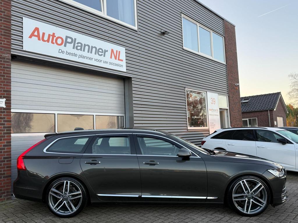 Volvo V90 2.0 T5 Inscription! 360 Camera! Pano! Virtual!, 4 cilinders, 1969 cc, Automatische klimaatregeling, Zilver of Grijs