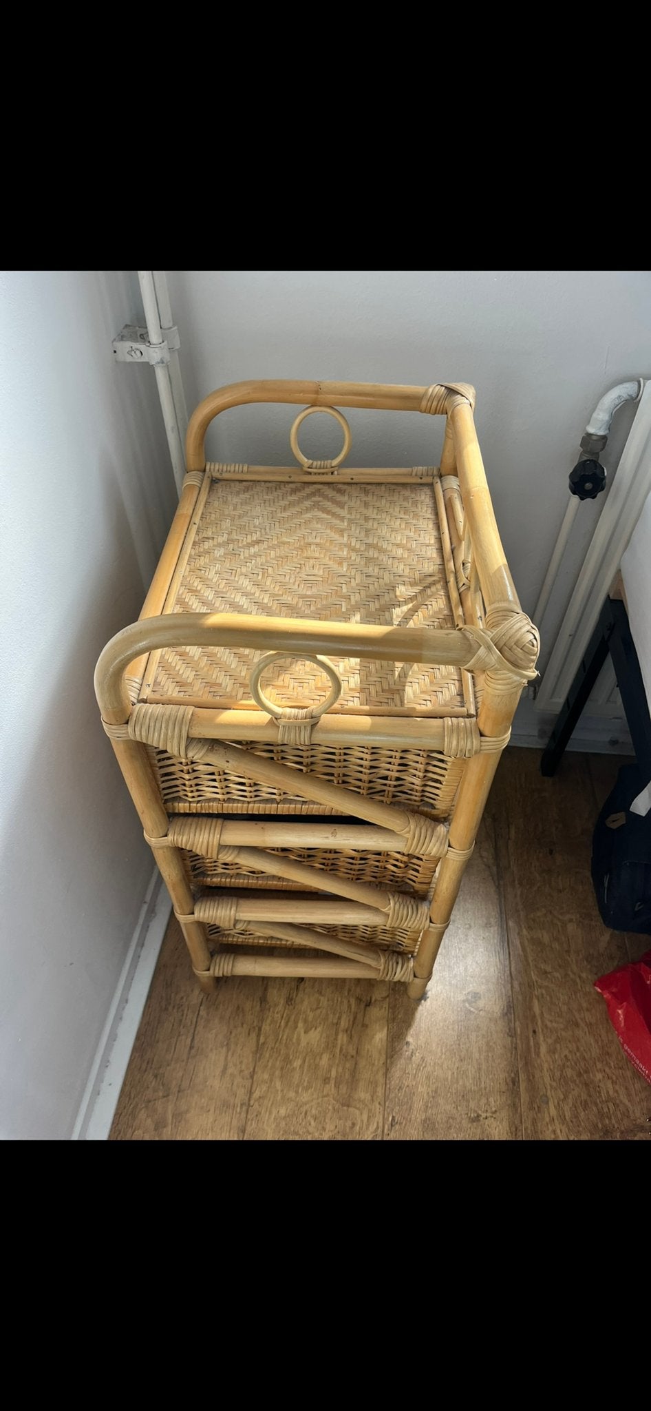 Rotan ladekast met 3 lades, Ophalen of Verzenden