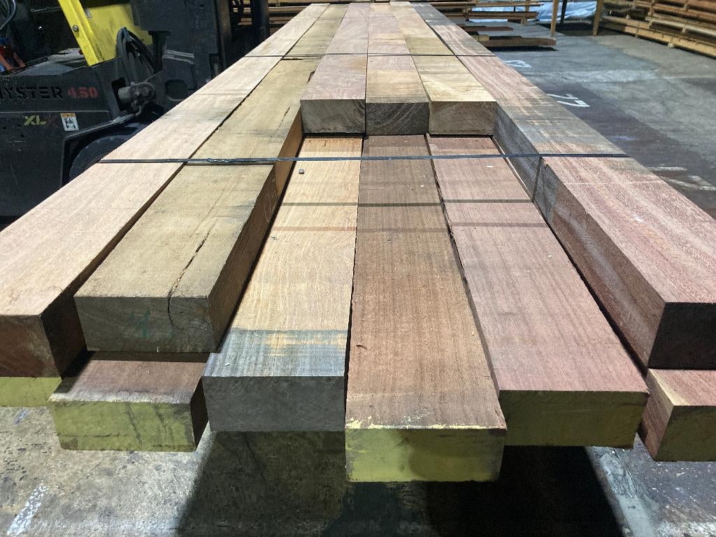 balken-palen-regels-onderligger-Hardhout–Cumaru-78x148mm, Ophalen, Nieuw, Hardhout, 250 cm of meer