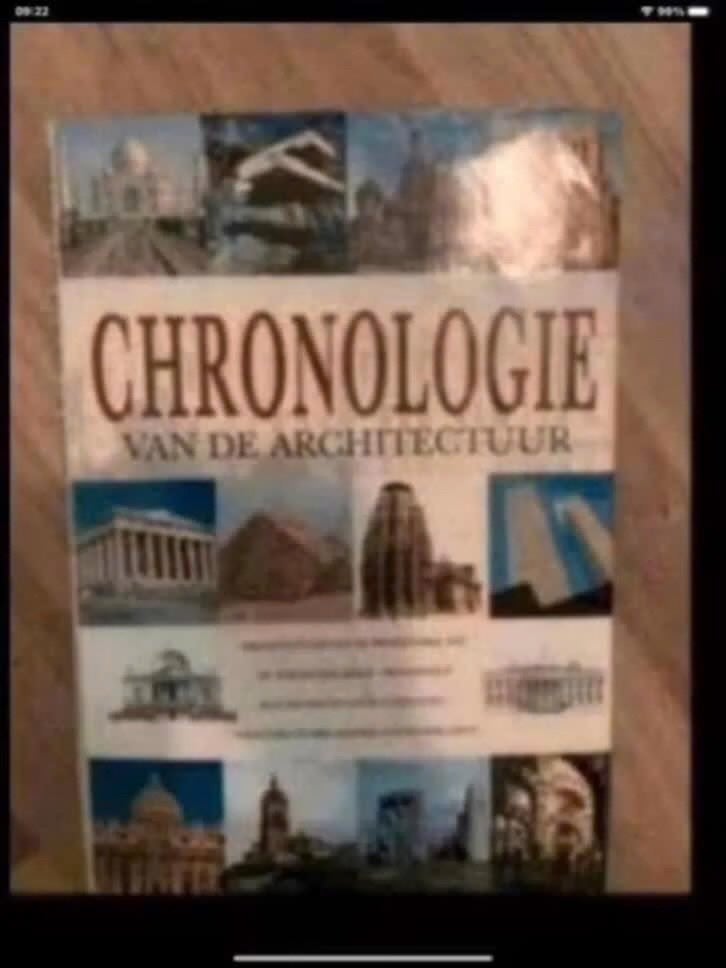 Chronologie van de Architectuur - Een Visuele Geschiedenis, Europa, Ophalen of Verzenden, 20e eeuw of later, Onbekend