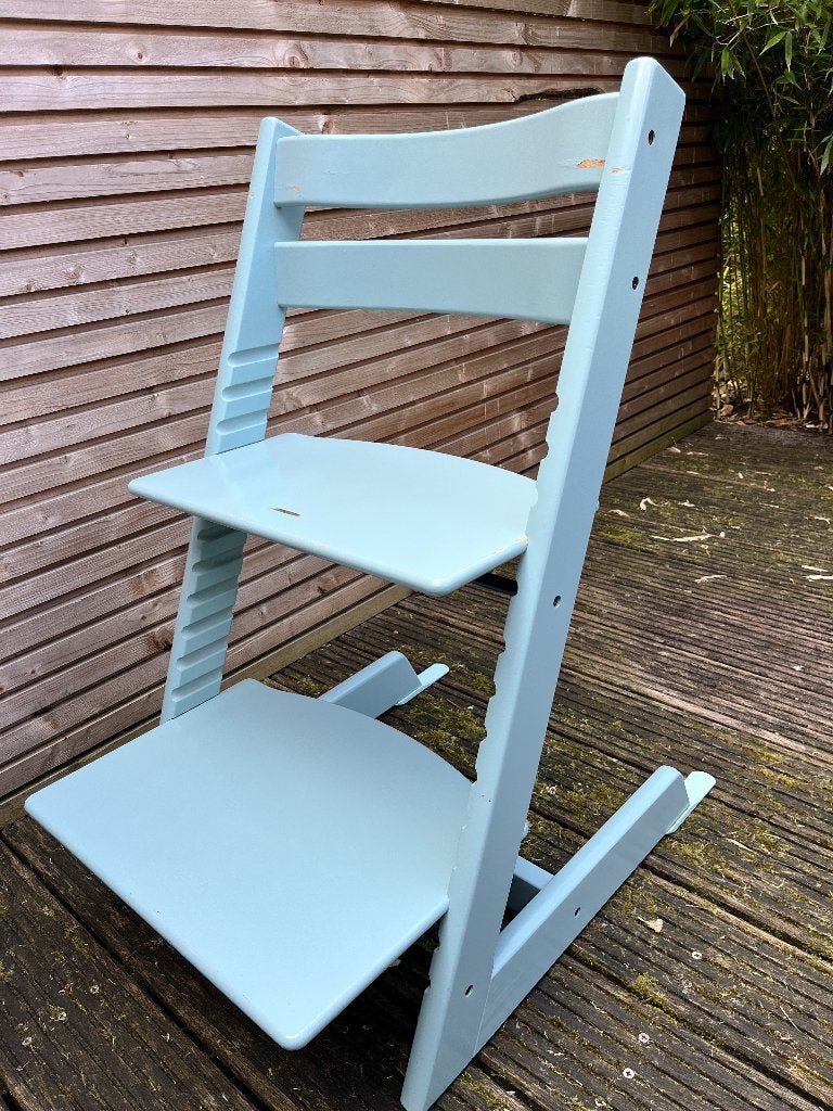 Stokke Tripp Trapp kinderstoel verstelbaar, Ophalen, Gebruikt, Meegroeistoel, Aanschuifbaar