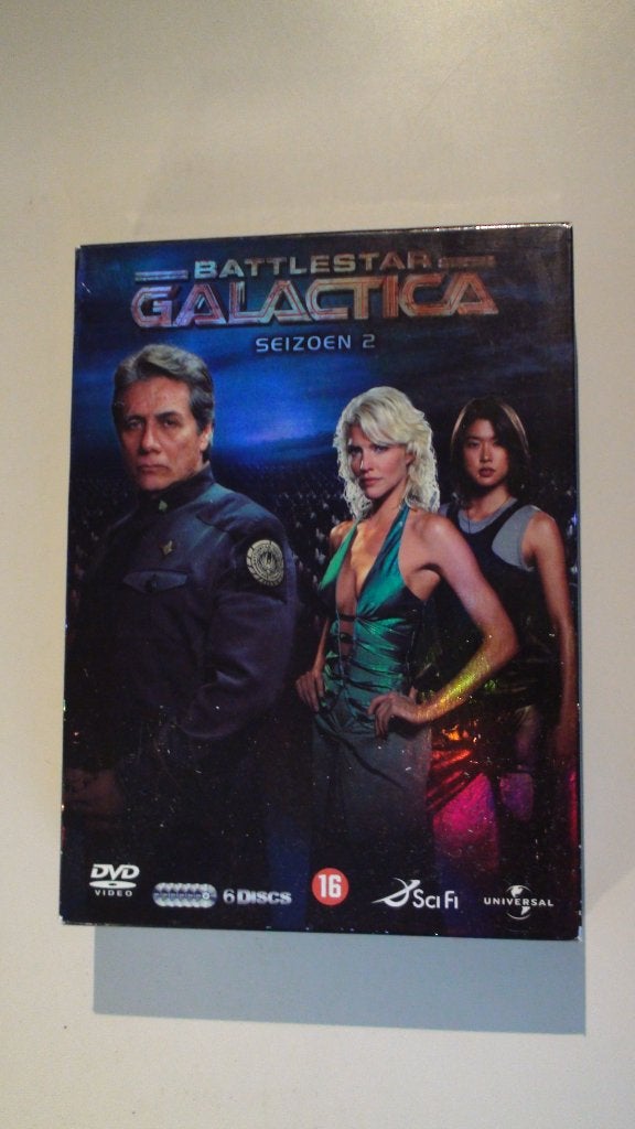 Battlestar Galactica seizoen 2    6 dvd box serie, Nederlands, Science Fiction en Fantasy, Ophalen of Verzenden, Zo goed als nieuw