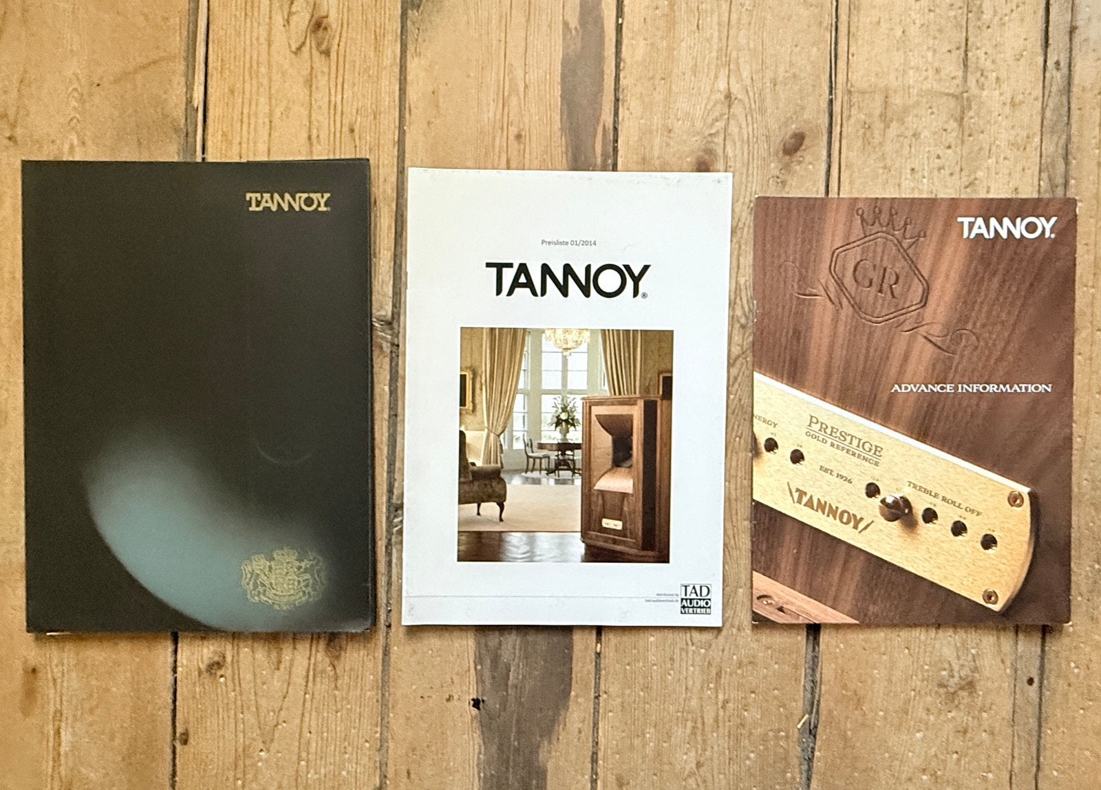 Tannoy Dual Concentric Prestige documentatie / folders, Ophalen of Verzenden, Gebruikt, Minder dan 60 watt, Overige merken