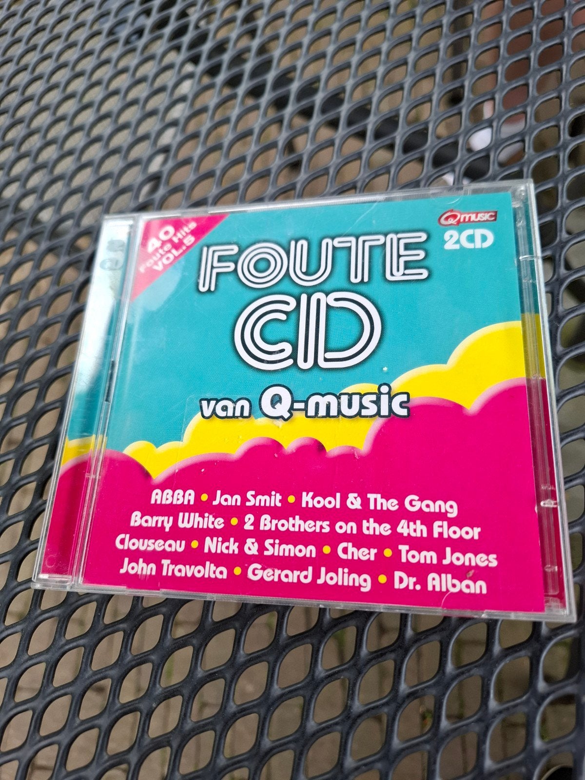 Q-Music Foute CD Vol. 5 - Dubbelalbum met 40 hits, Ophalen of Verzenden, Gebruikt