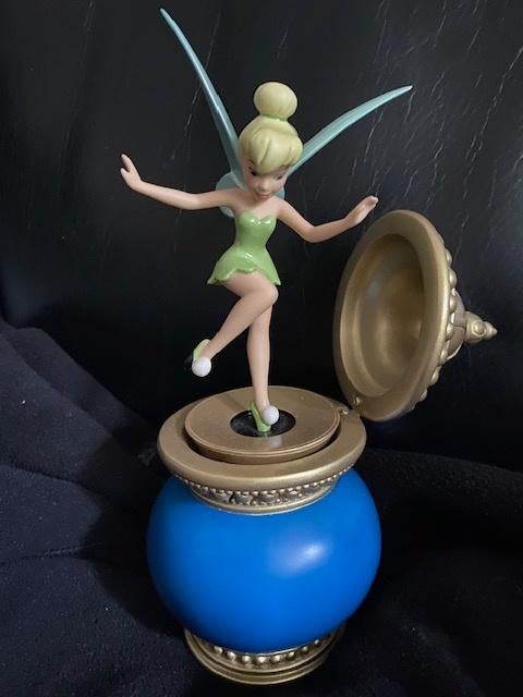 WDCC Mischief Maker Tinkerbell Inkwell, Verzamelen, Disney, Ophalen of Verzenden, Peter Pan of Pinokkio, Zo goed als nieuw, Beeldje of Figuurtje
