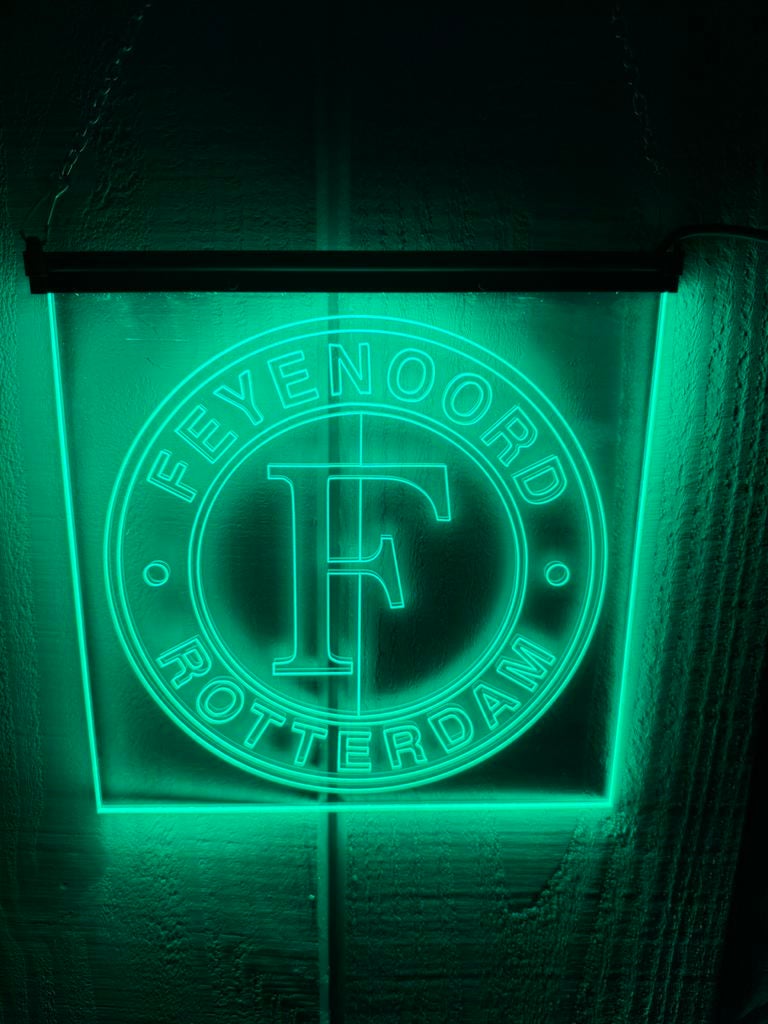 Feyenoord LED Bord, Verzamelen, Merken en Reclamevoorwerpen, Ophalen of Verzenden, Nieuw, Lichtbak of (neon) lamp