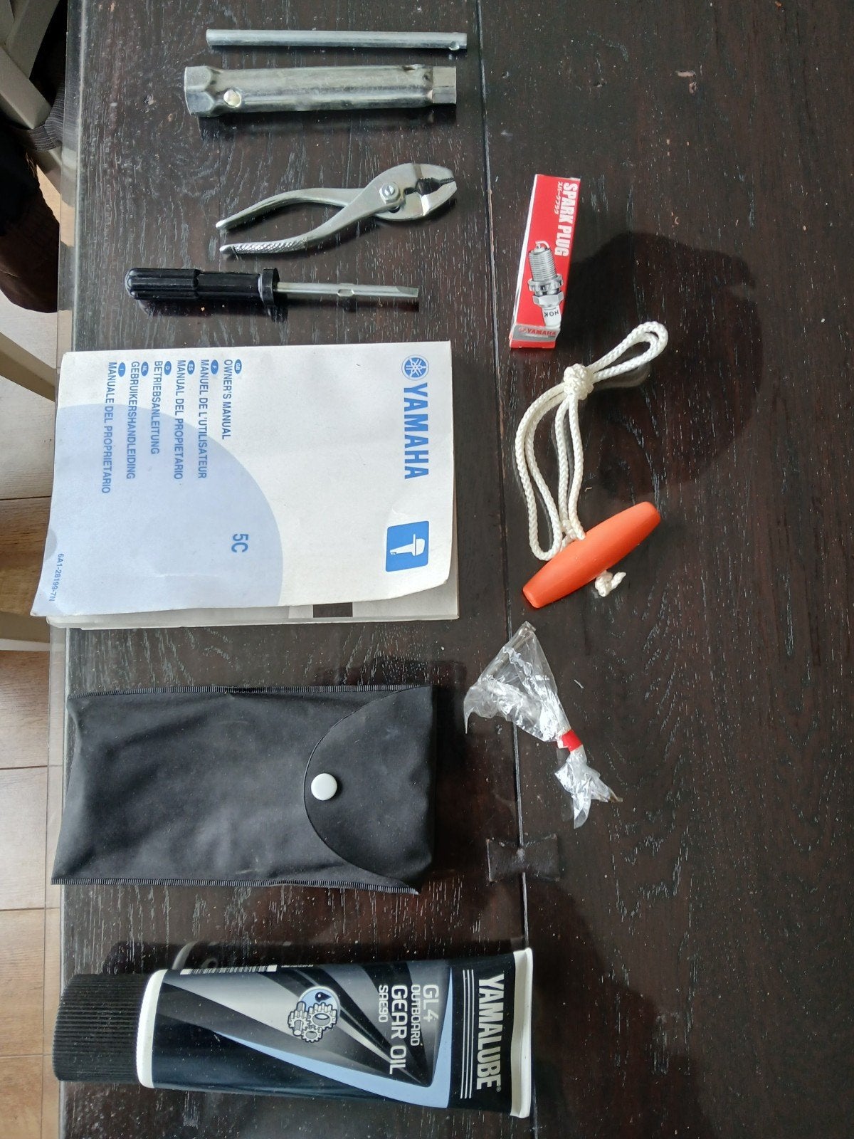 origineel reparatieset buitenboordmotor Yamaha 5 C, Ophalen, Zo goed als nieuw, Motor en Techniek
