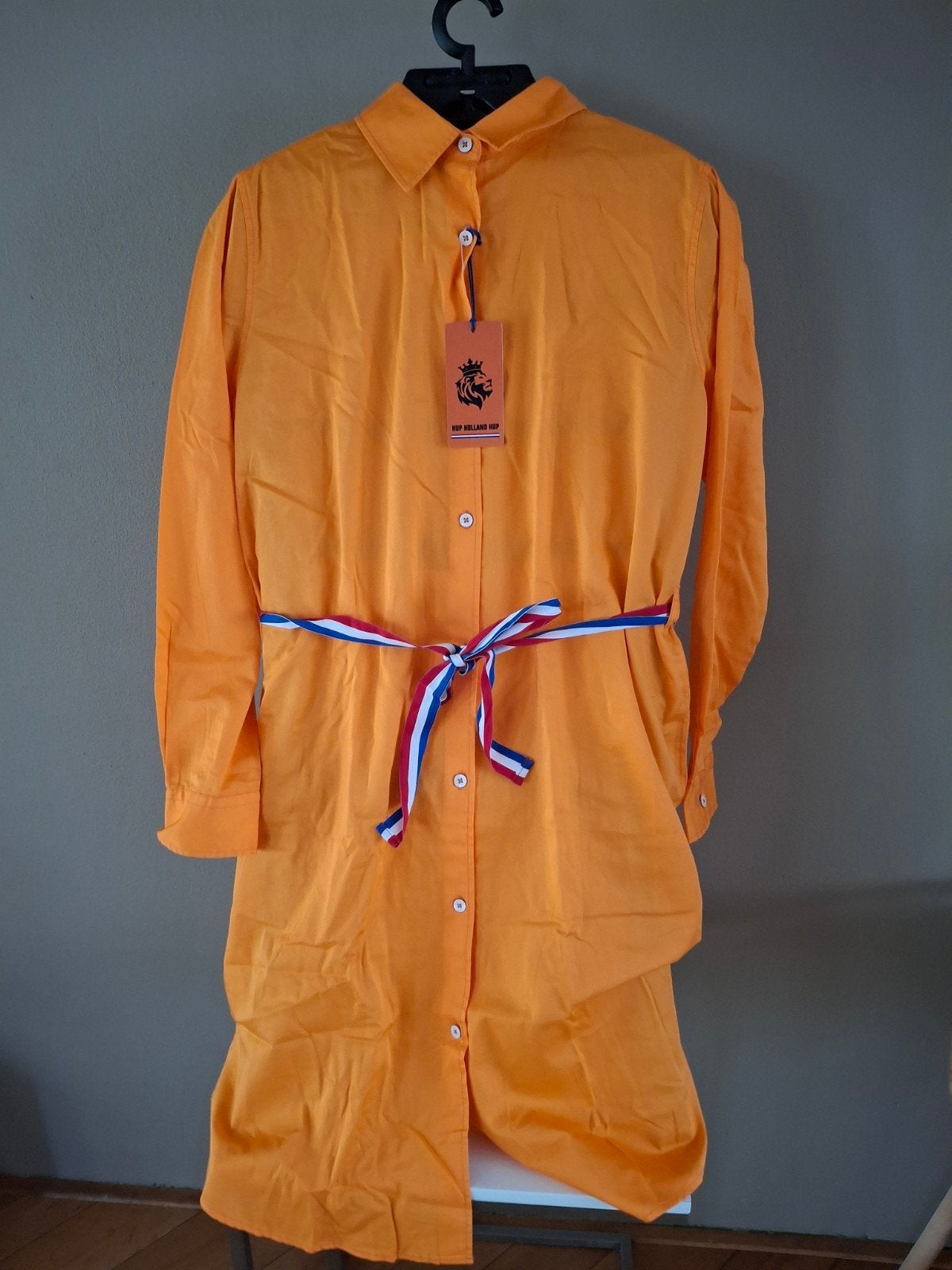Oranje Hup Holland Hup Jurk Maat L - Nieuw met label, Kleding | Dames, Jurken, Maat 42/44 (L), Nieuw, Oranje, Ophalen of Verzenden