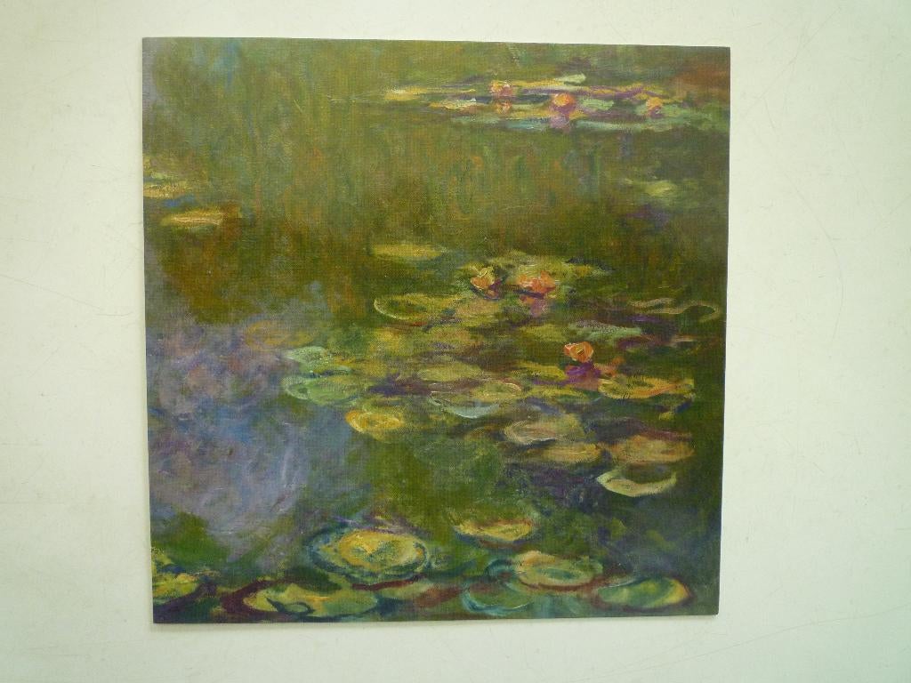 Kunstkaart Claude Monet waterlelies bloemen, Ophalen of Verzenden, Voor 1920, Overige thema's