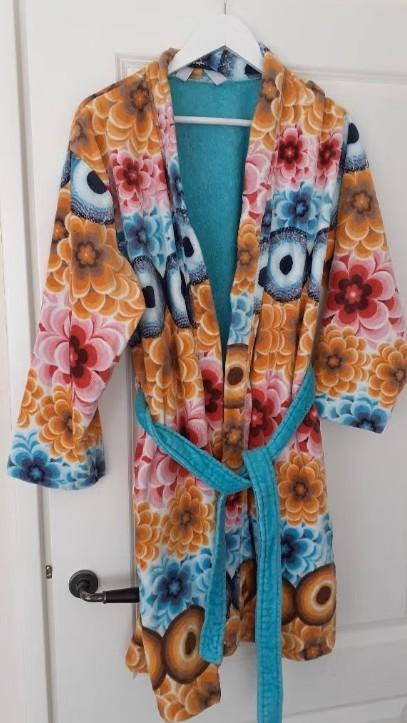 Badjas ochtendjas Desiqual, maat L, Kleding | Dames, Pyjama's, Desigual, Ophalen of Verzenden, Zo goed als nieuw, Maat 42/44 (L)