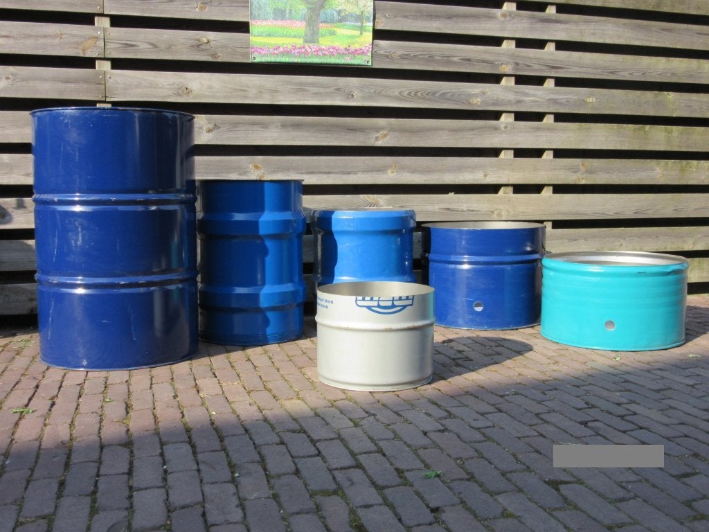 olieton olievat/vuurschaal/barbeque/vuurtontuin kachel, Ophalen of Verzenden, Nieuw, Vuurkorf