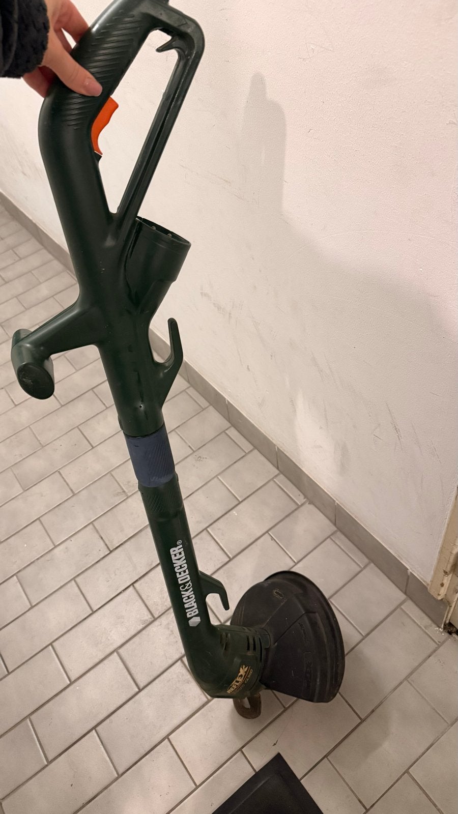 Black & Decker grastrimmer - Elektrisch, Ophalen, Gebruikt, 30 tot 50 cm, Elektrisch