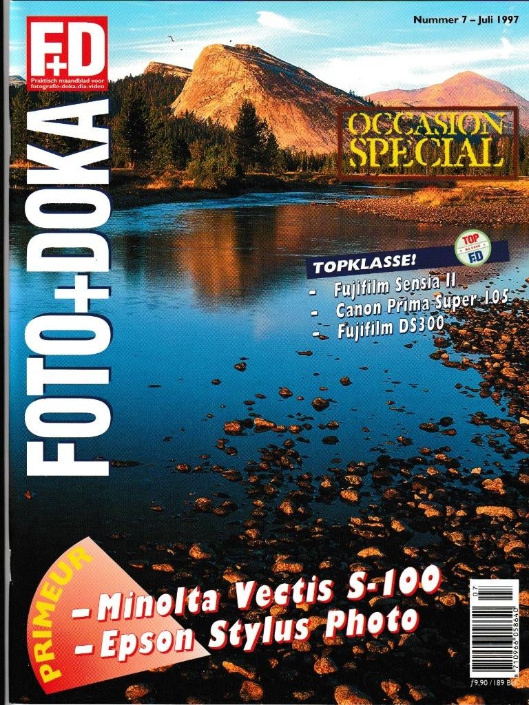 Fotografie - Tijdschrift Foto+Doka - Juli 1997, Ophalen of Verzenden, Zo goed als nieuw