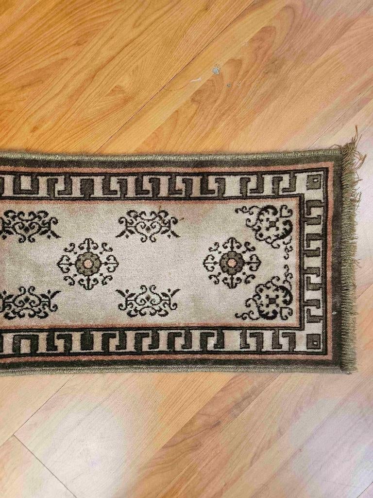 Vintage Kleedje 82/39 cm, Huis en Inrichting, Stoffering | Tapijten en Kleden, Minder dan 50 cm, Gebruikt, 50 tot 100 cm, Bruin