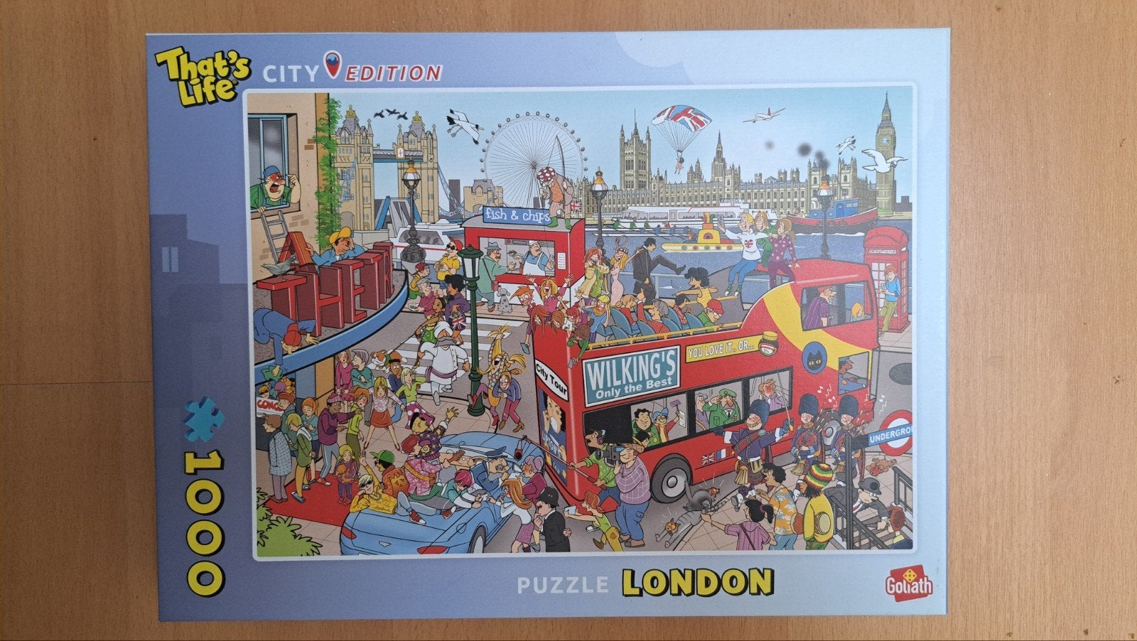 That's life citypuzzels, Hobby en Vrije tijd, Ophalen, 500 t/m 1500 stukjes, Zo goed als nieuw