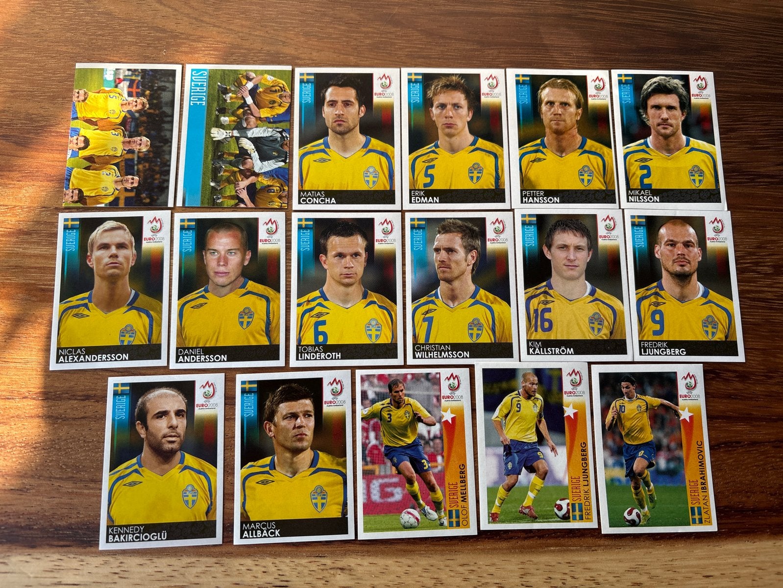 Panini Euro 2008 Zweden Voetbalplaatjes - Zeldzame Collectie, Verzamelen, Stickers, Ophalen of Verzenden, Zo goed als nieuw, Sport