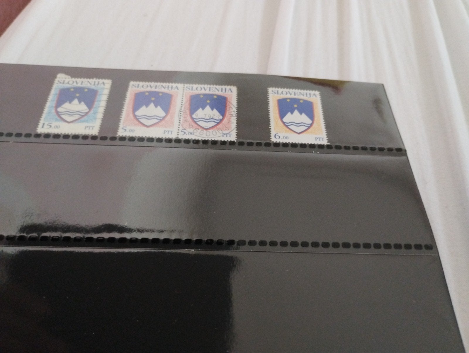 4 Postzegels Slovenië, Ophalen of Verzenden, Overige landen