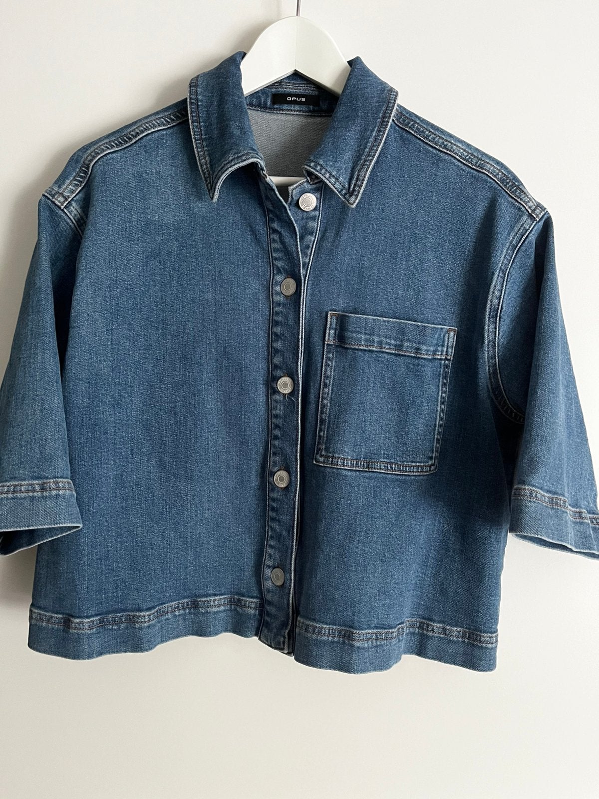 OPUS blouse/jasje maat 38, Ophalen of Verzenden, Zo goed als nieuw, Maat 38/40 (M), Blauw