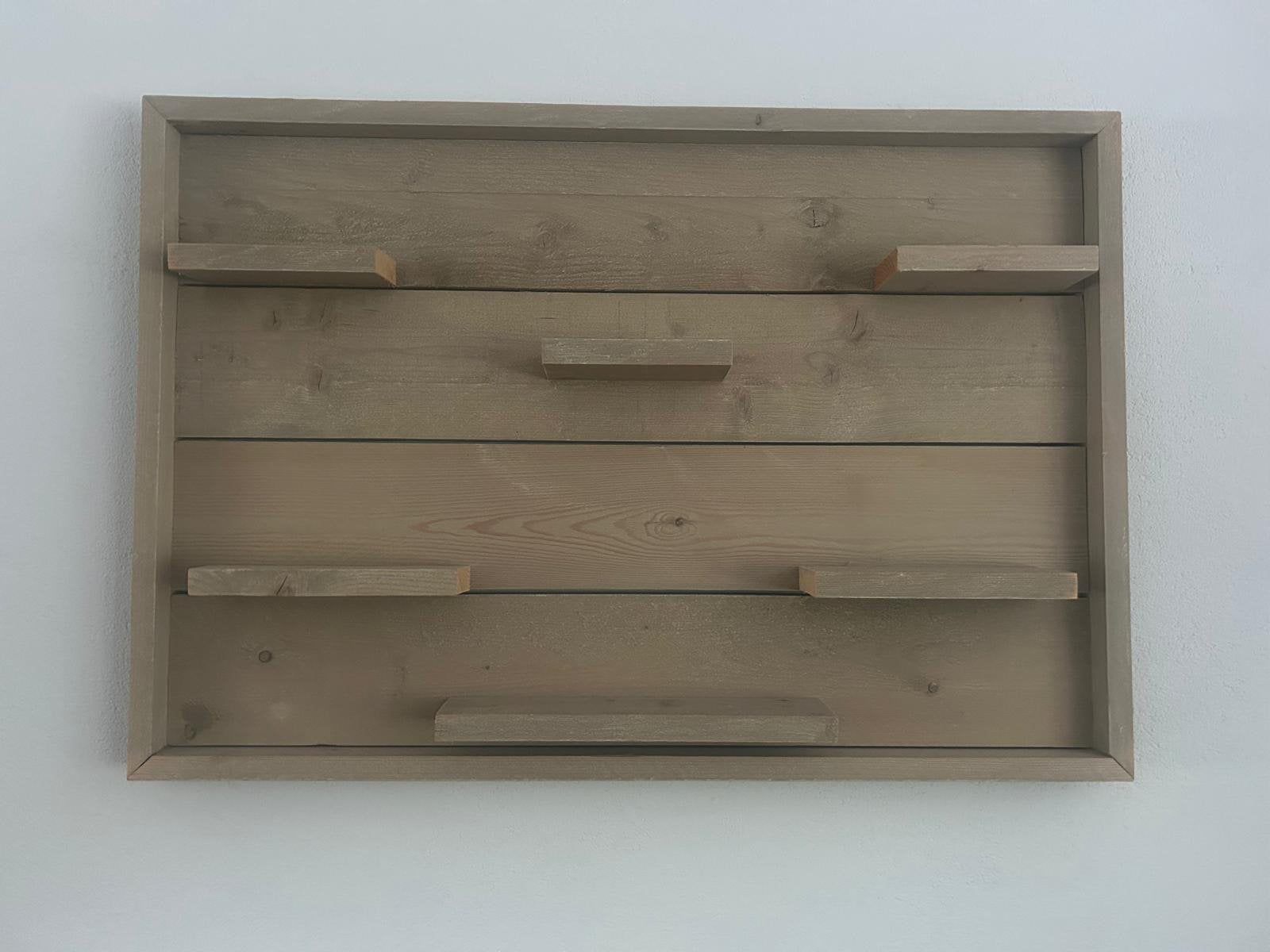Wandbord steigerhout, Ophalen, Gebruikt