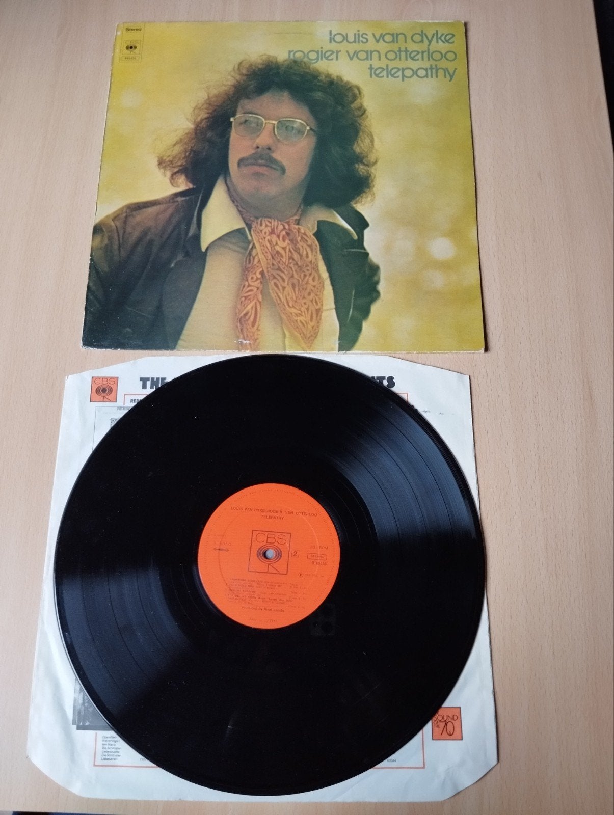 LP Telepathy - Louis van Dyke & Rogier van Otterloo (1973), Ophalen of Verzenden, Gebruikt, Jazz, LP