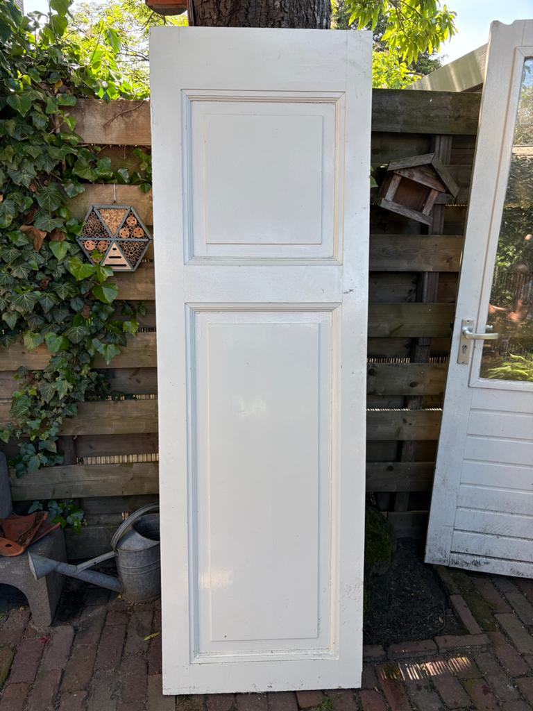 Jaren ‘30 paneeldeur, Doe-het-zelf en Verbouw, Deuren en Horren, Ophalen, Gebruikt, Minder dan 80 cm, Binnendeur