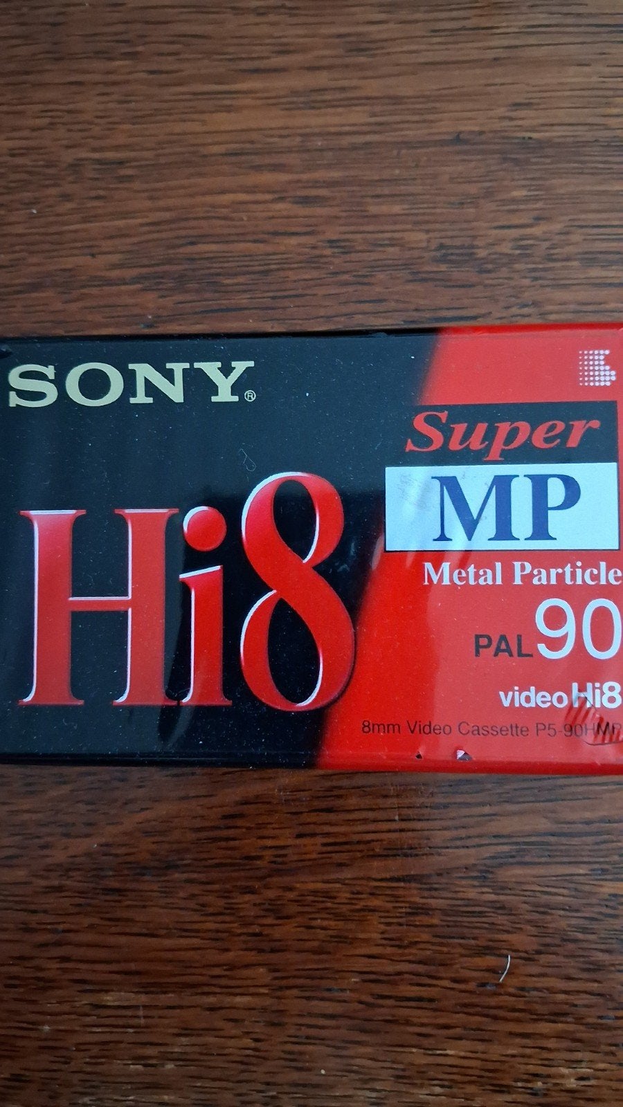Sony Hi8 P5-90HMP videoband - Nieuw in verpakking, Ophalen of Verzenden, Nieuw, Videoband