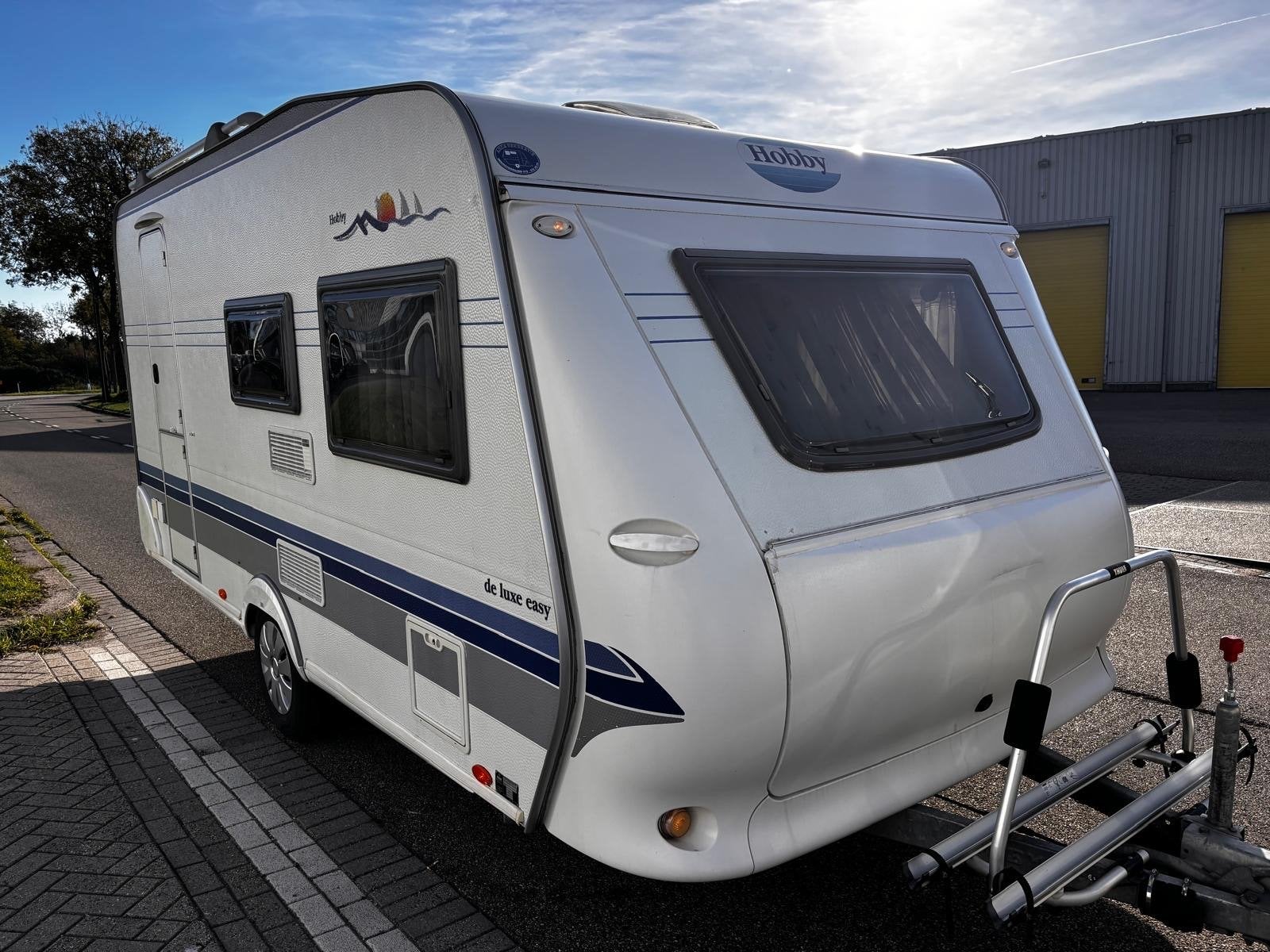 Hobby De Luxe Easy Caravan - Compleet en Comfortabel, Rondzit, Hobby, Frans bed, Particulier