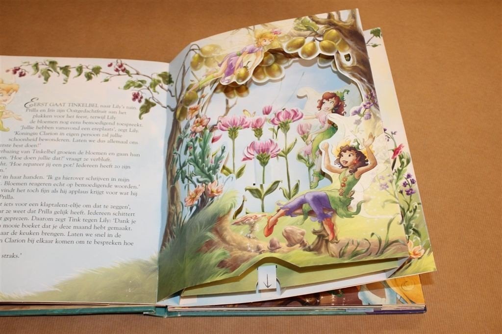 Tinkelbel En De Elfendans — Interactief Pop-Up Boek, Boeken, Ophalen of Verzenden, Zo goed als nieuw