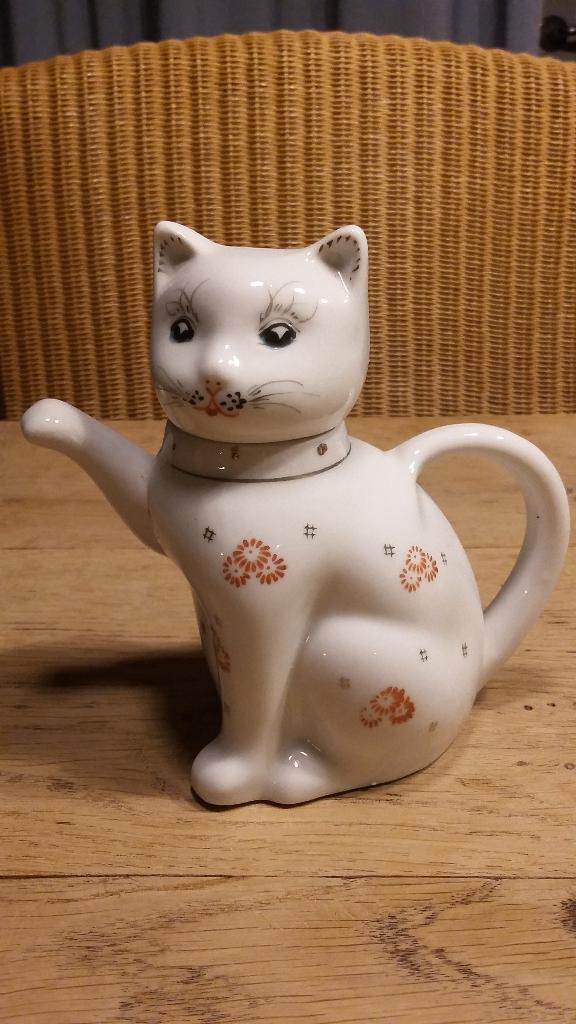 melkkannetje in vorm van poes, Ophalen of Verzenden, Zo goed als nieuw