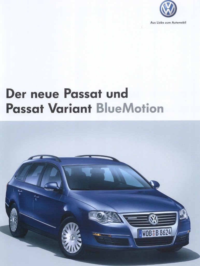 Volkswagen Passat BlueMotion (febr. 2007), Ophalen of Verzenden, Nieuw, Volkswagen