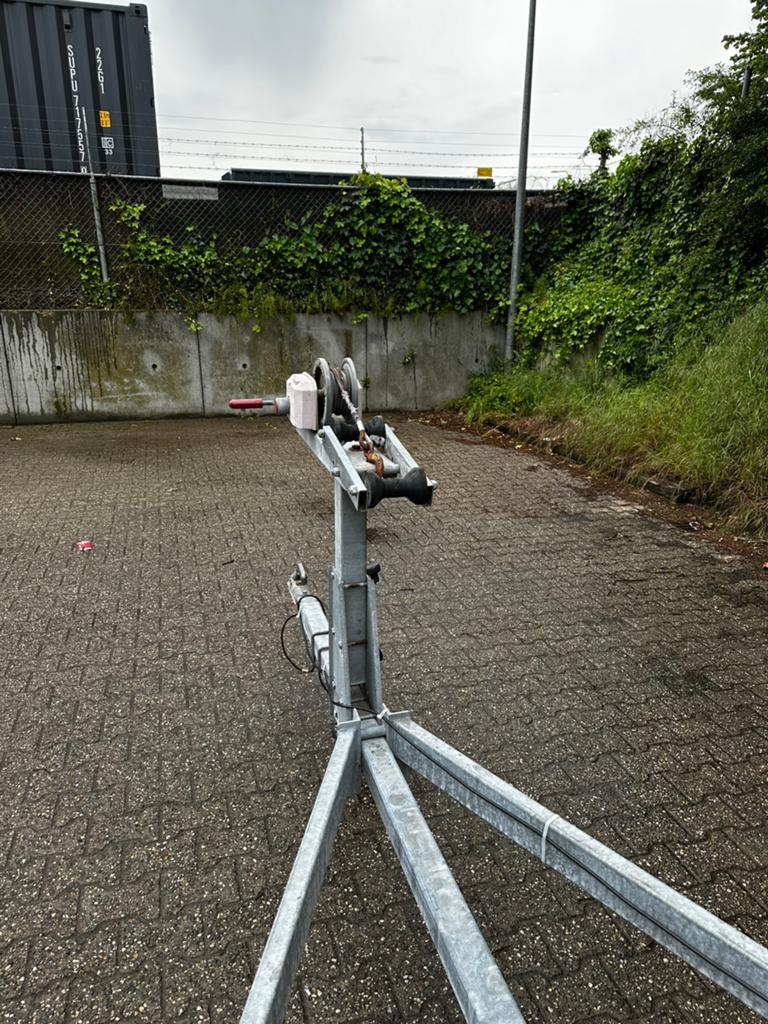 Stallings trailer circa 6 meter, Watersport en Boten, Boottrailers, Ophalen, Minder dan 1500 kg, Gebruikt, 6 tot 9 meter