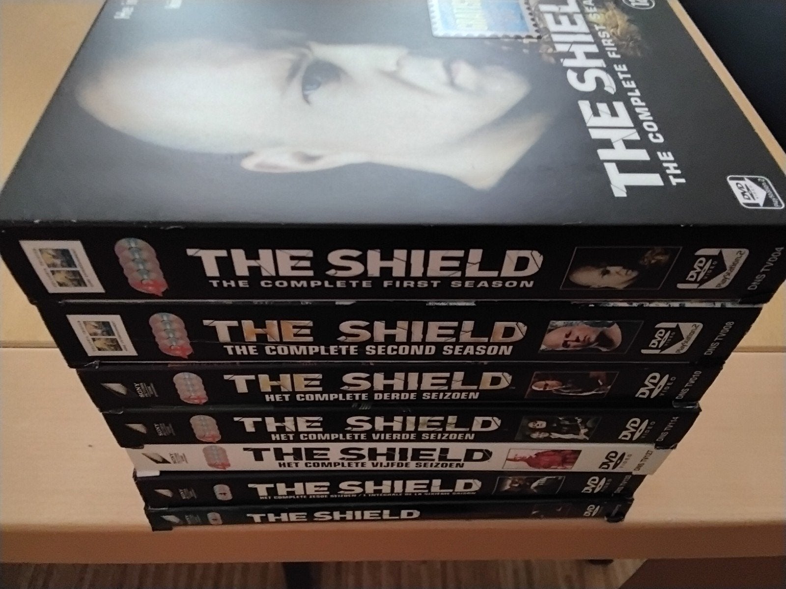 DVD serie The Shield compleet., Alle leeftijden, Ophalen of Verzenden, Zo goed als nieuw