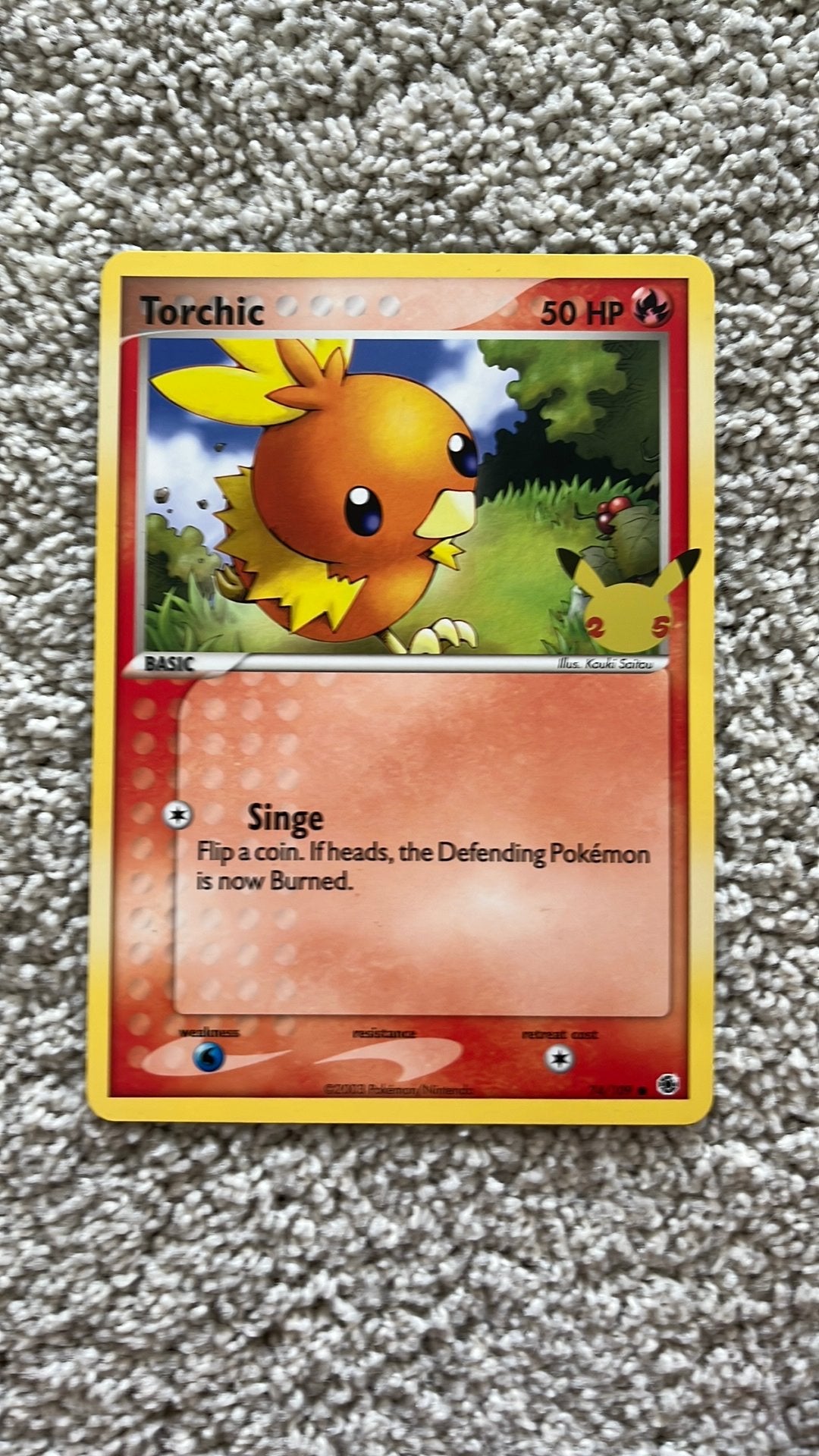 Pokemon kaart jumbo, Verzenden, Zo goed als nieuw, Losse kaart