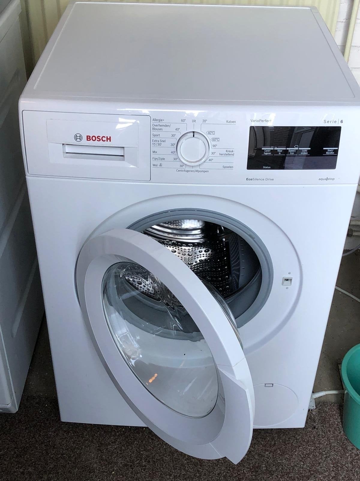 Bosch Serie 6 VarioPerfect Wasmachine - Zo goed als nieuw, Witgoed en Apparatuur, Wasmachines, Ophalen of Verzenden, Zo goed als nieuw