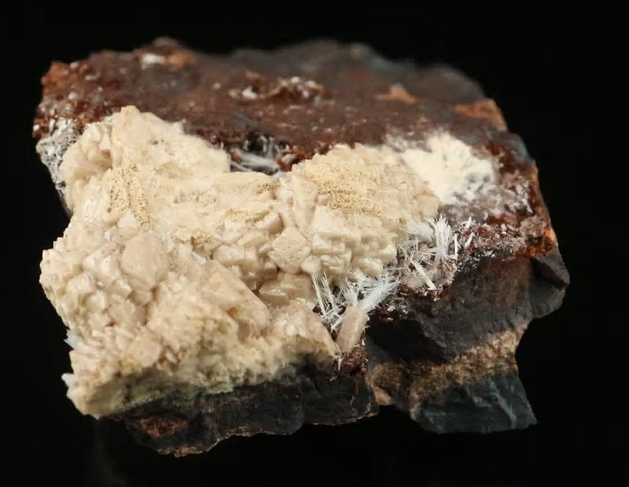 OLMIIET + BULTFONTEINIET uit Zuid-Afrika., Ophalen of Verzenden, Mineraal
