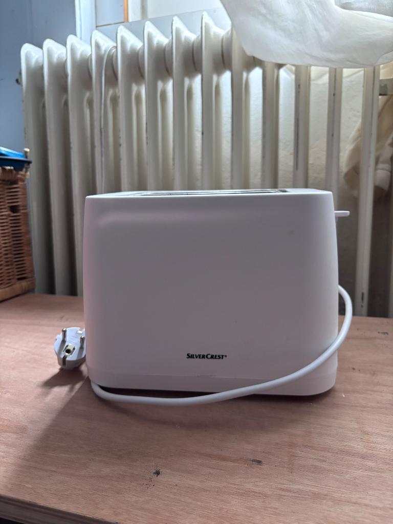 Toaster, Overige typen, Ophalen of Verzenden, Zo goed als nieuw, Wit