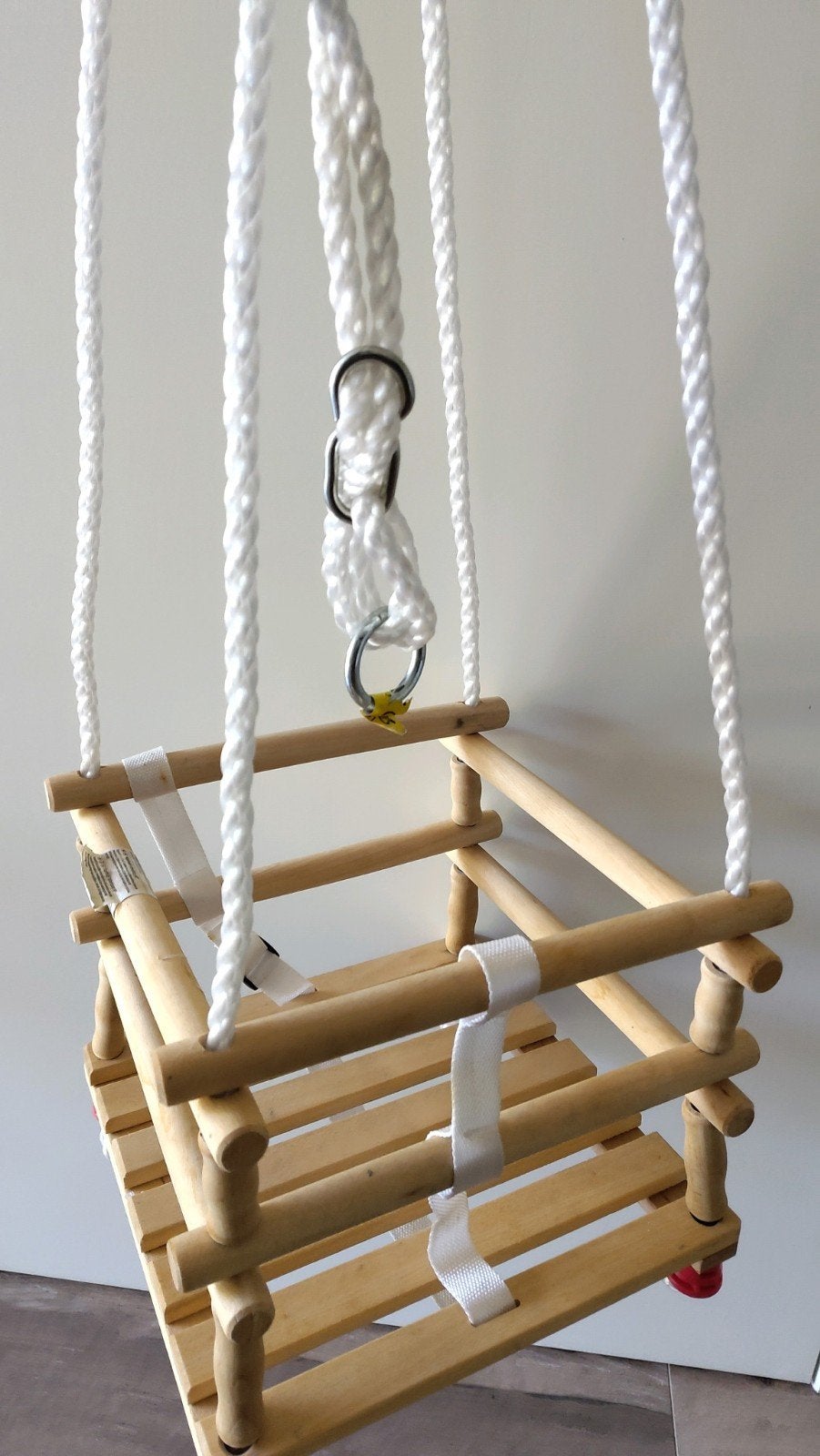 Houten babyschommel voor binnen en buiten, Kinderen en Baby's, Ophalen of Verzenden, Zo goed als nieuw, Schommel