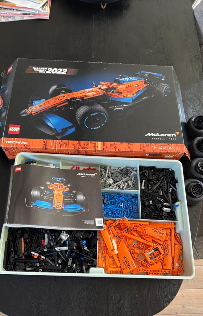 McLaren Formula 1 2022 Technic Lego, Compleet, Lego, Ophalen of Verzenden, Zo goed als nieuw