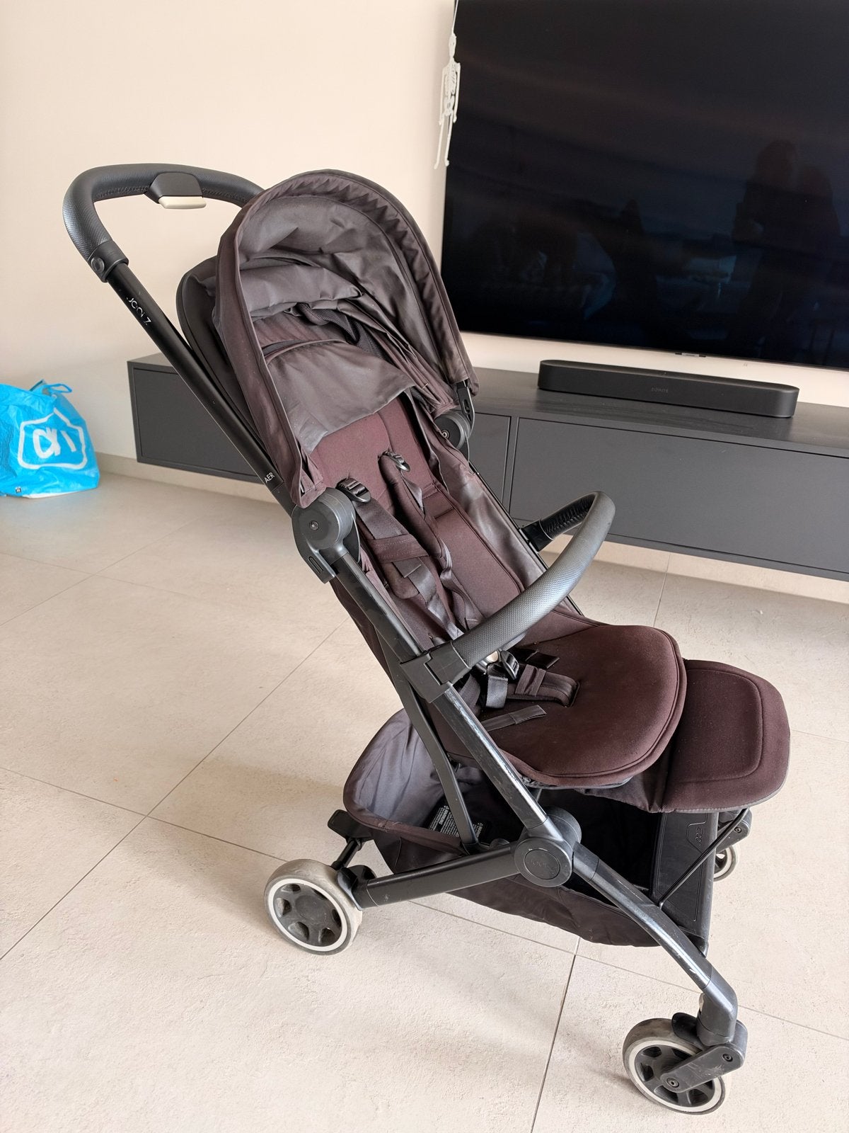 Joolz Aer+ Buggy - Compact en Lichtgewicht, Ophalen, Gebruikt, Overige merken, Verstelbare rugleuning