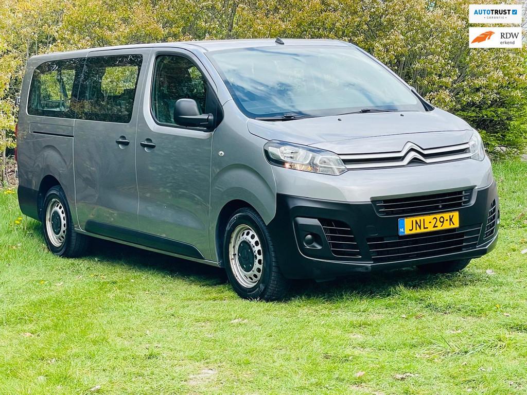Citroen Jumpy 1.5 BlueHDi 120 XL S&S/8 persoon, Auto's, Citroën, Alcantara, Bedrijf, 9 stoelen, Electronic Stability Program (ESP)