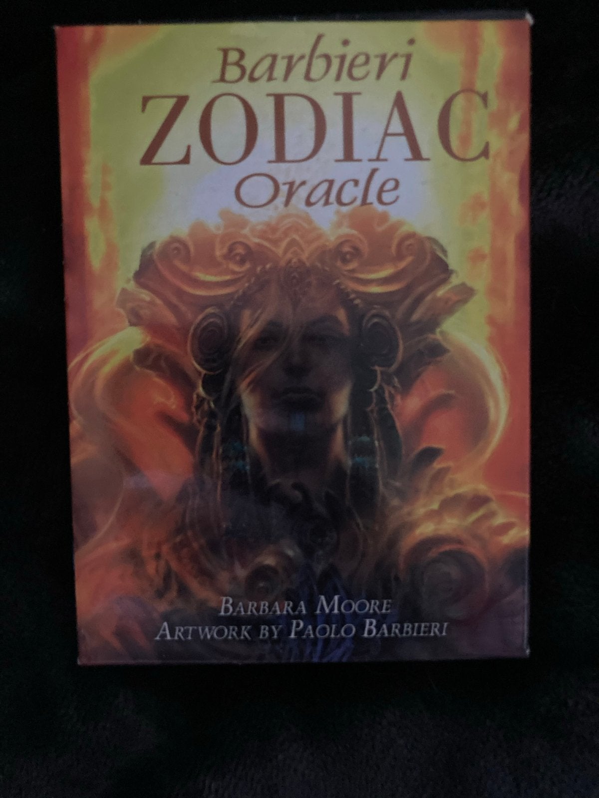 Barbieri Zodiac Oracle Kaarten - Barbara Moore & Paolo Barbi, Ophalen of Verzenden, Zo goed als nieuw, Astrologie, Overige typen