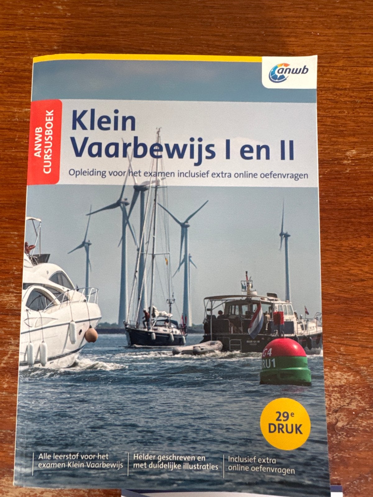 ANWB Klein Vaarbewijs I en II Cursusboek + Examentraining, Ophalen of Verzenden, Nieuw, Overige niveaus