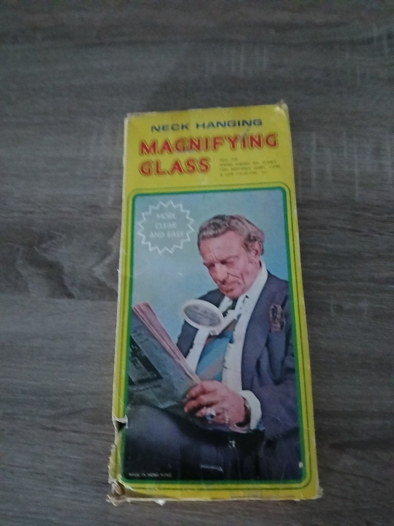 Nek vergrootglas jaren 60, Ophalen of Verzenden, Zo goed als nieuw, Vergrootglas of Loep