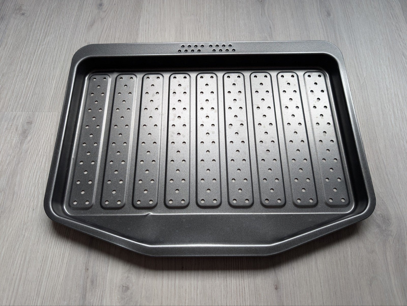 Bakplaat met antiaanbaklaag 41x32 cm - Ovenplaat, Overige typen, Ophalen, Nieuw, Grijs