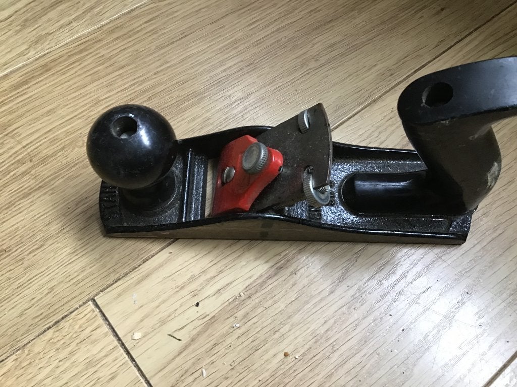 Stanley blokschaaf SB 3., Ophalen of Verzenden, Gebruikt, Overige typen, Stanley