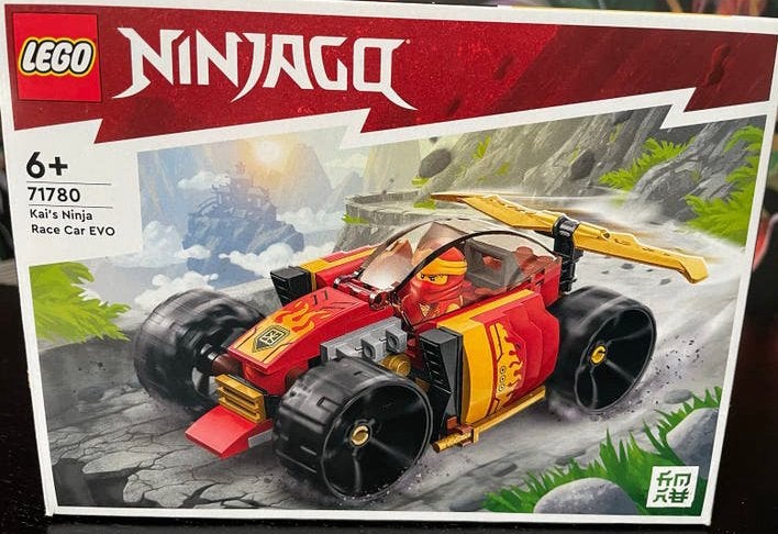 LEGO Ninjago 71780 Kai's Ninja Race Car EVO, Lego, Ophalen of Verzenden, Zo goed als nieuw, Ninjago